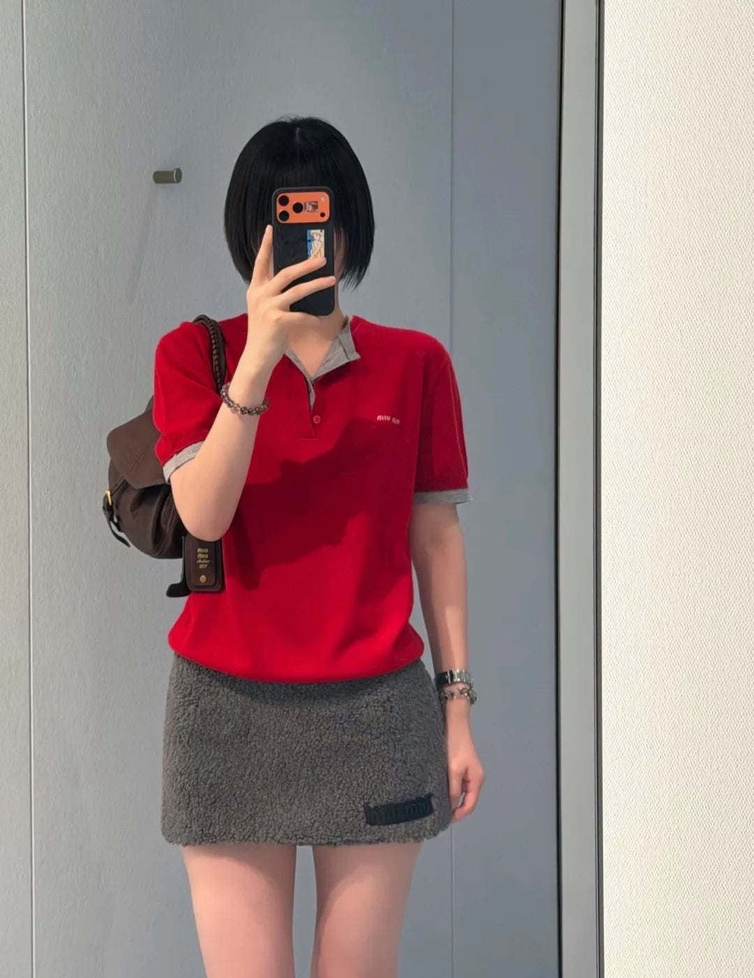 MIU Women's M Polo Top