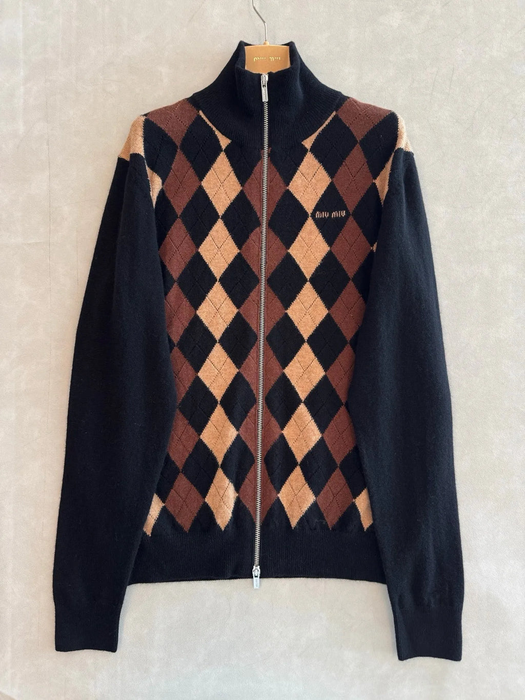 MIU Women's M Zip Cardigan