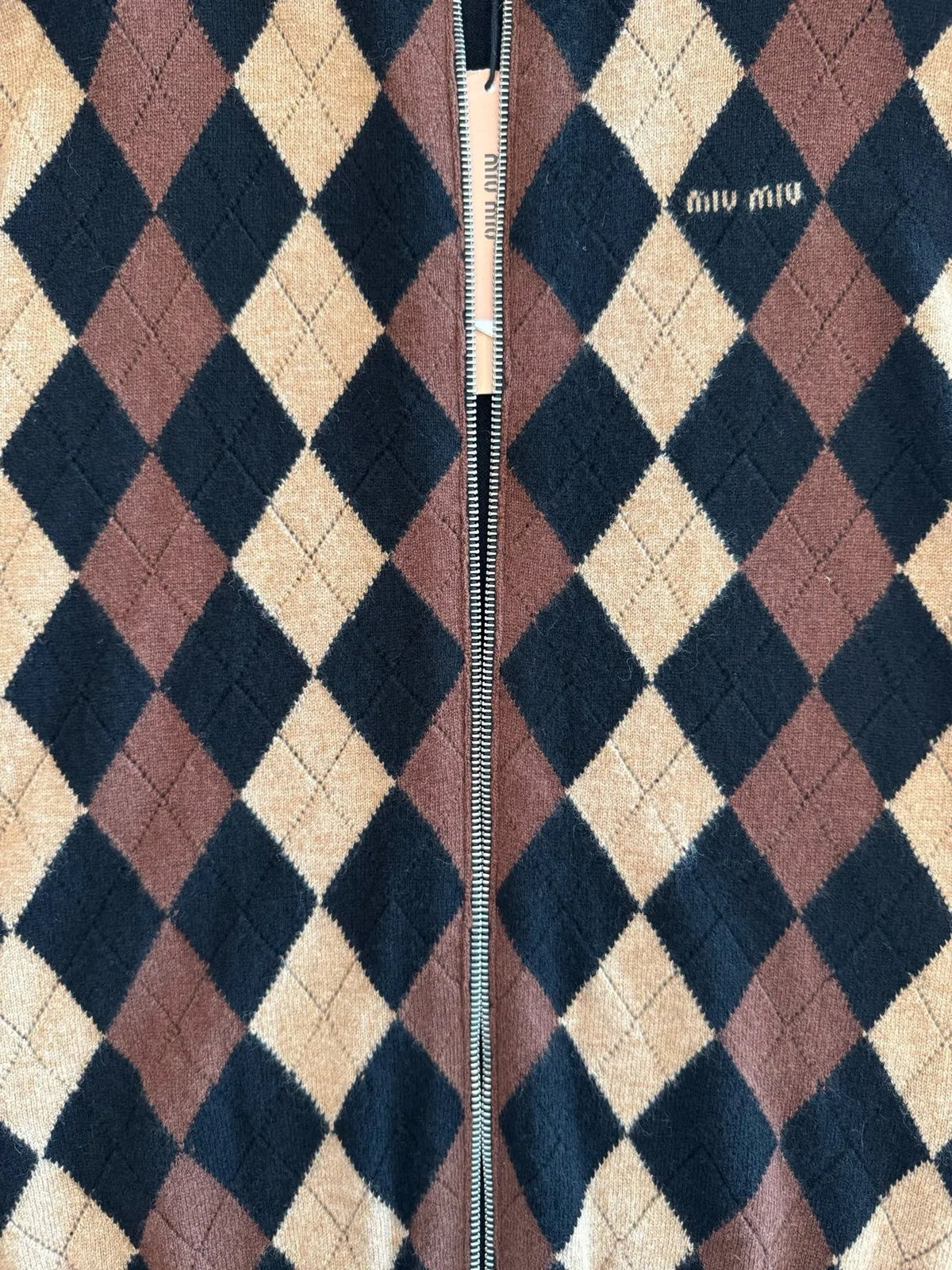 MIU Women's M Zip Cardigan