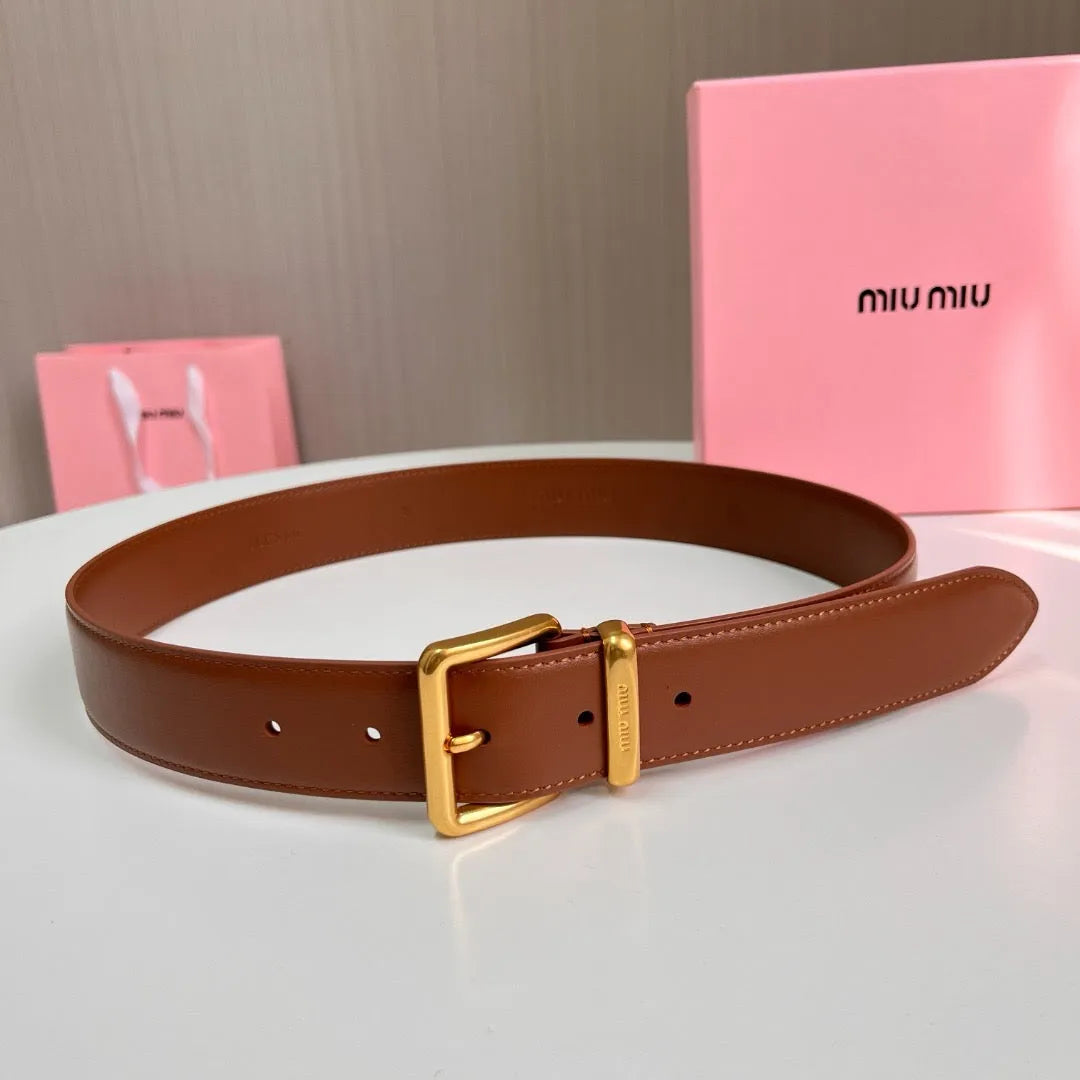 MIU Women's Miu M 1.4 in Belt