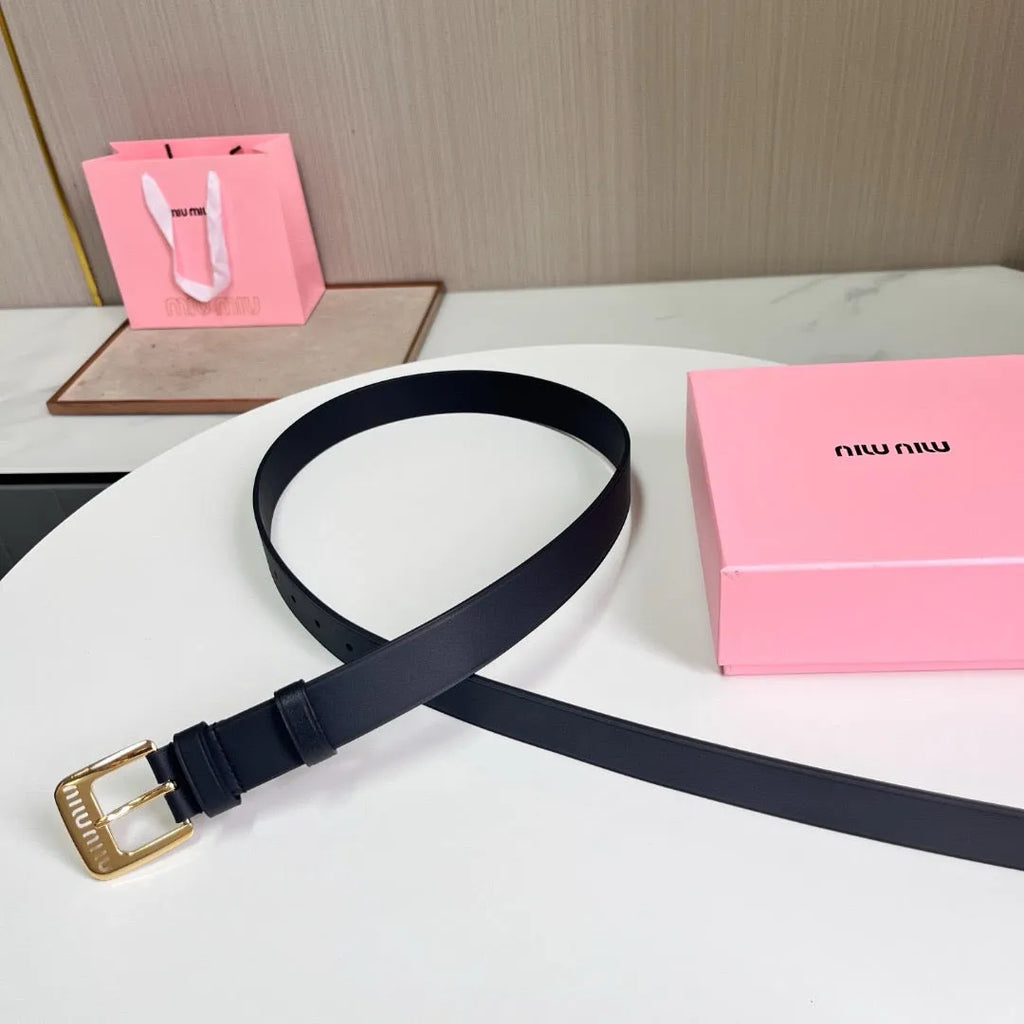 MIU Women's Miu M Belt 1.2 in