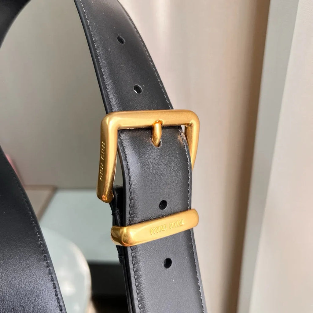 MIU Women's Miu M Belt 1.4 in