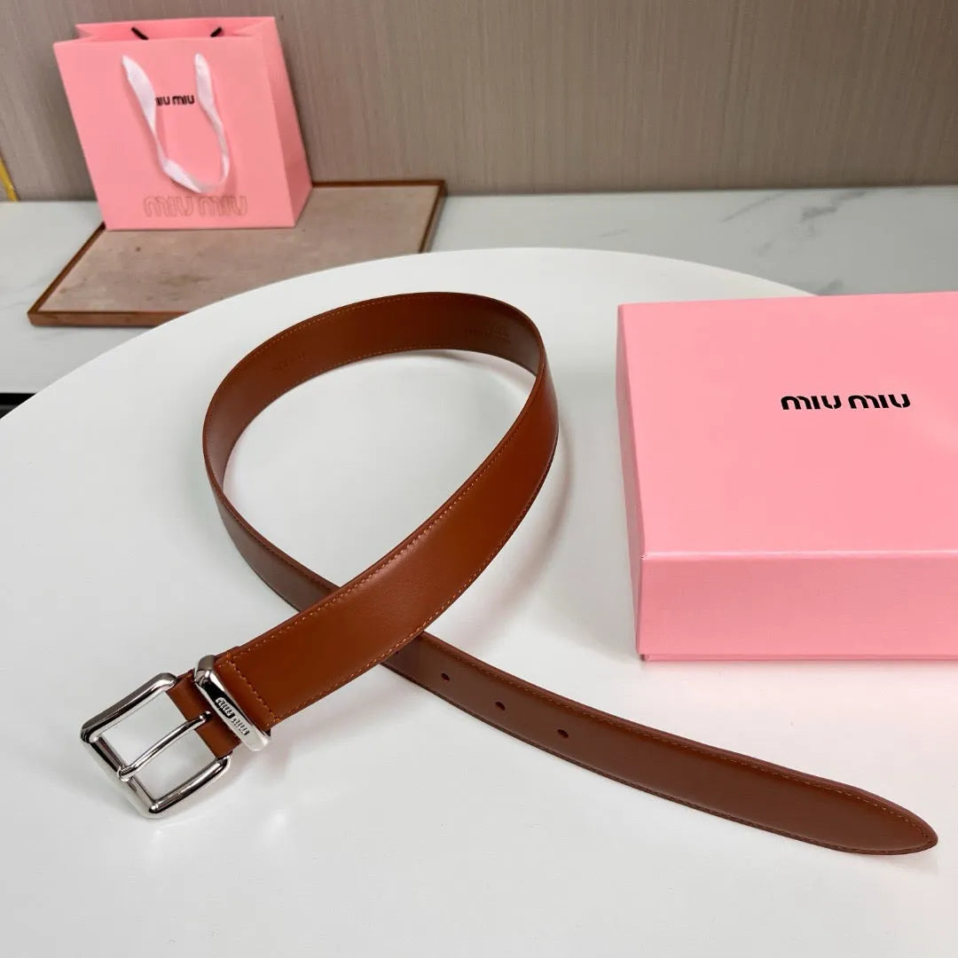 MIU Women's MIU M Belt 1.4 in