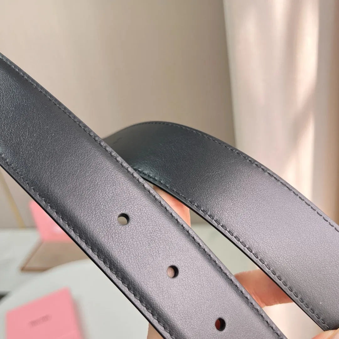 MIU Women's Miu M Belt 1.4 in