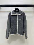 MiuMi* Women's Boucle Knit Cardigan