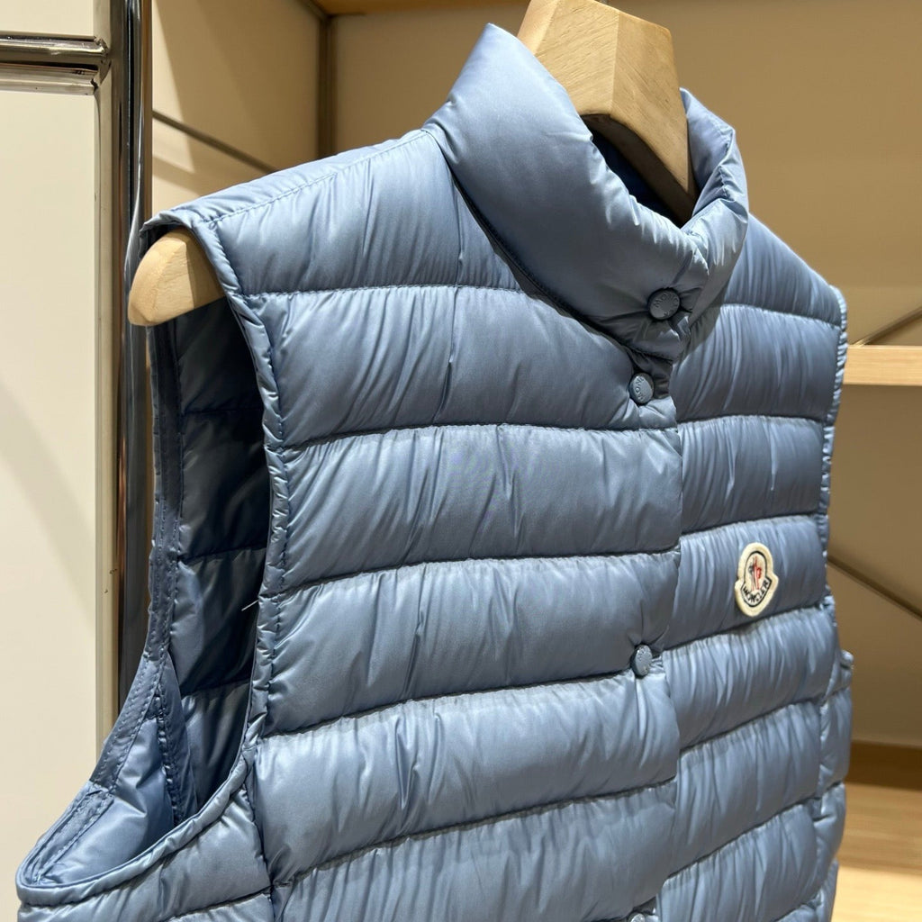 Moncler 803800370 Liane Women's Stand Collar Goose Down Vest