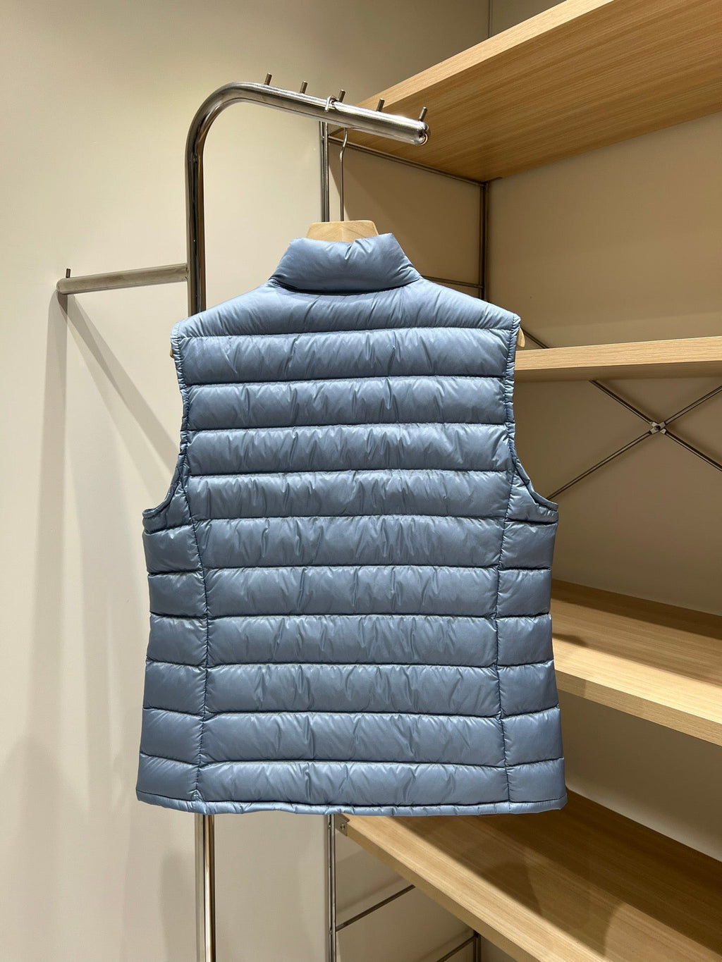 Moncler 803800370 Liane Women's Stand Collar Goose Down Vest