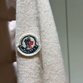 Moncler 994500430 Women's Stand Collar Down Knit Jacket