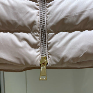 Moncler 994500430 Women's Stand Collar Down Knit Jacket