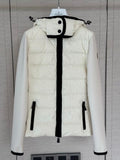 Moncler 994800470 Women's Fleece Hybrid Down Jacket