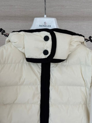 Moncler 994800470 Women's Fleece Hybrid Down Jacket