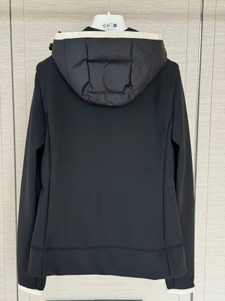 Moncler 994800470 Women's Hooded Hybrid Down Jacket