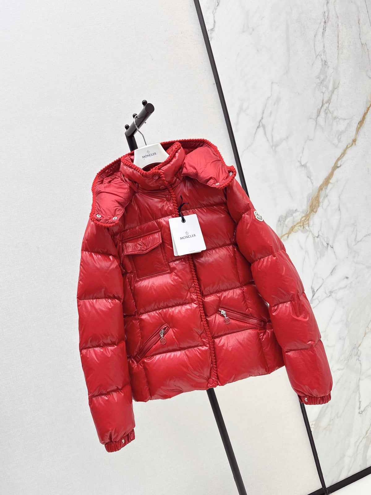 Moncler 995400530 Women's Hooded Down Jacket