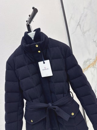 Moncler 996000590 Women's Drawstring Waist Down Jacket