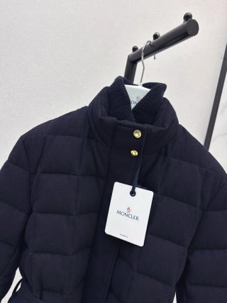 Moncler 996000590 Women's Drawstring Waist Down Jacket