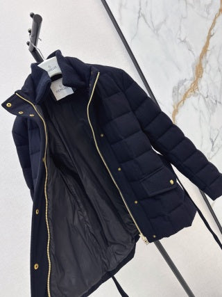 Moncler 996000590 Women's Drawstring Waist Down Jacket