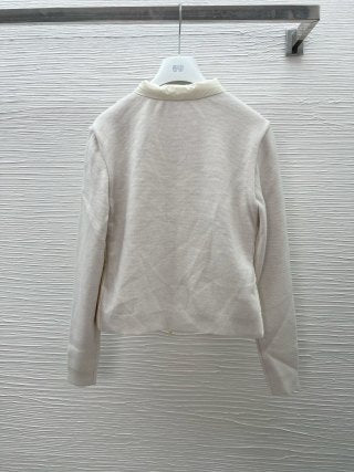 Moncler MO26 Women's Cropped Down Knit Jacket