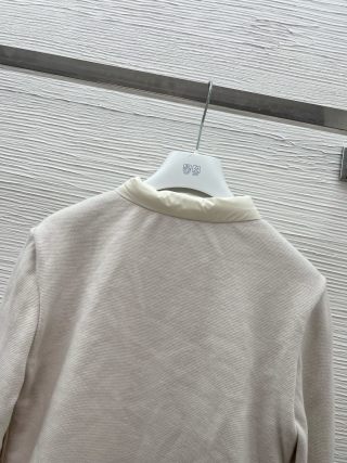 Moncler MO26 Women's Cropped Down Knit Jacket