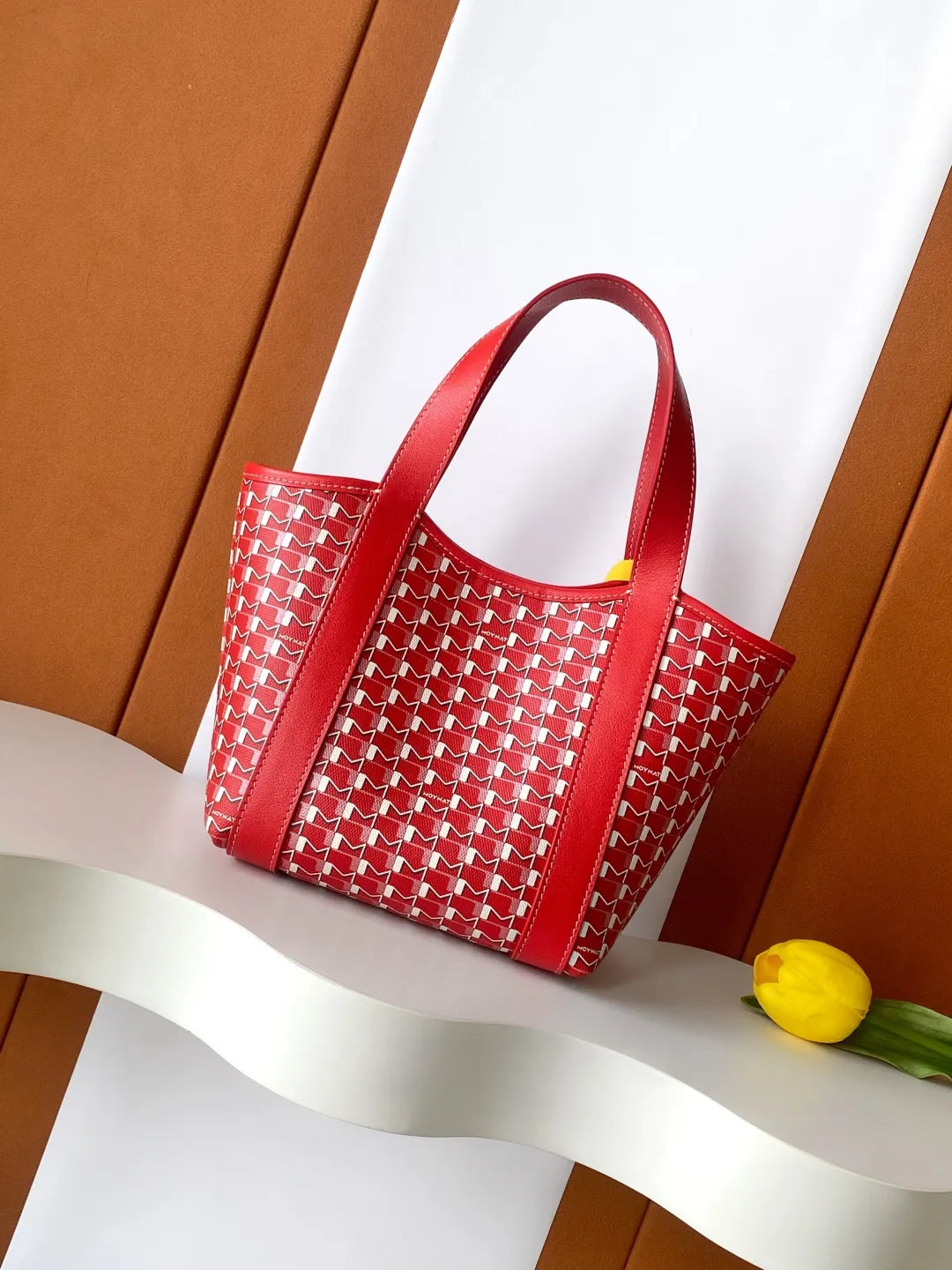 MOYNAT Duo Tote BB Bag Leather M8313