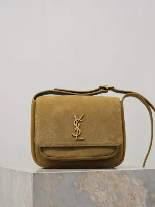 Niki Baby Suede 8.7 in Shoulder Bag 633151-1