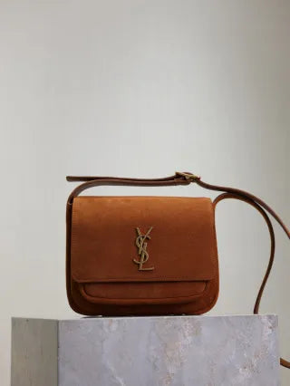 Niki Baby Suede 8.7 in Shoulder Bag 633151-1