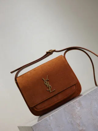Niki Baby Suede 8.7 in Shoulder Bag 633151-1