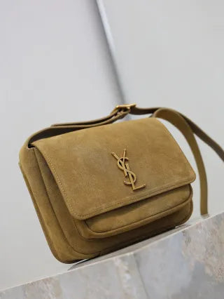 Niki Baby Suede 8.7 in Shoulder Bag 633151-1