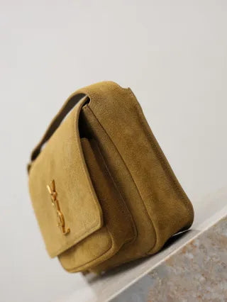 Niki Baby Suede 8.7 in Shoulder Bag 633151-1
