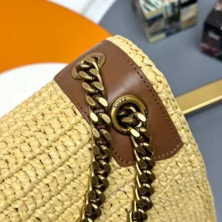 Niki Medium 11 in Woven Handbag 498894