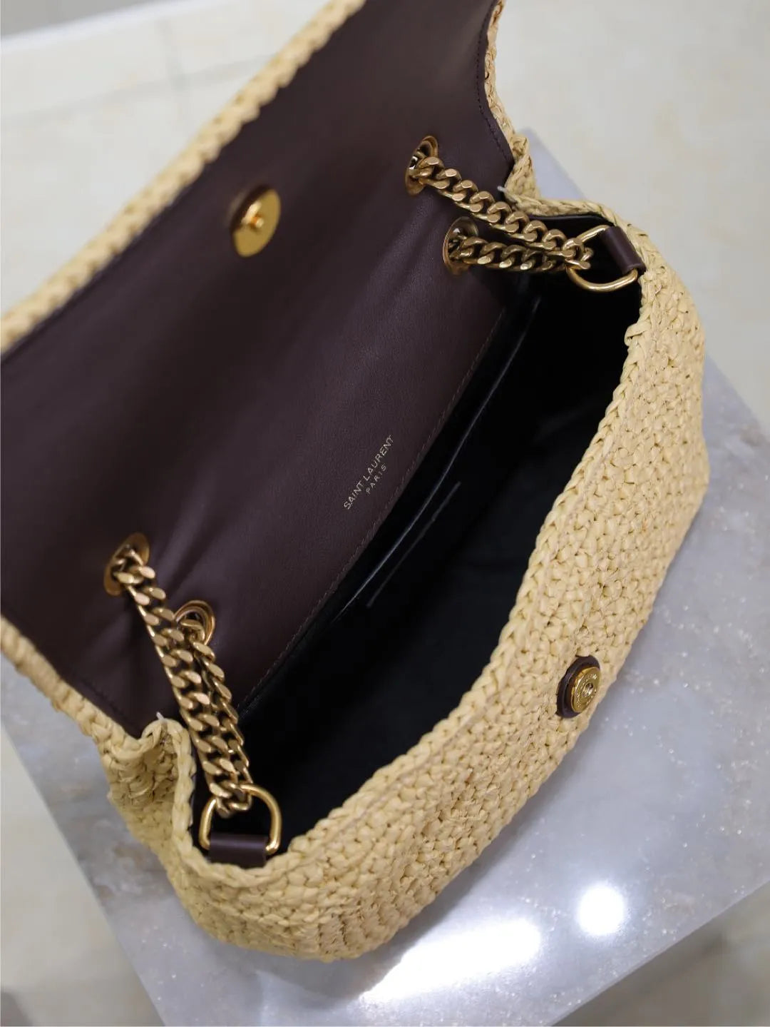 Niki Raffia 8.7 in Shoulder Bag 633151