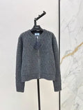 PD Women's Zip Cable Knit Cardigan