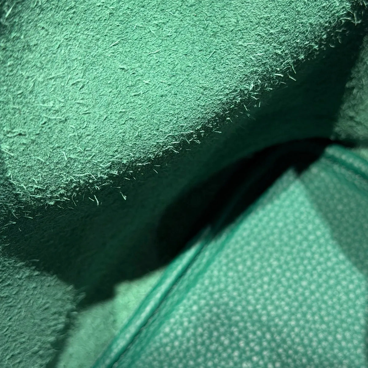 Picotin 18 TC Clemence Leather Bucket Bag Vert Vertigo