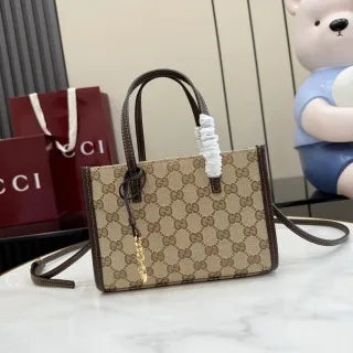 Primavera GG Canvas 7.9 in Tote Bag A006WK