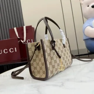 Primavera GG Canvas 7.9 in Tote Bag A006WK
