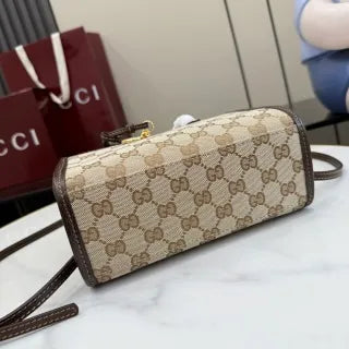 Primavera GG Canvas 7.9 in Tote Bag A006WK