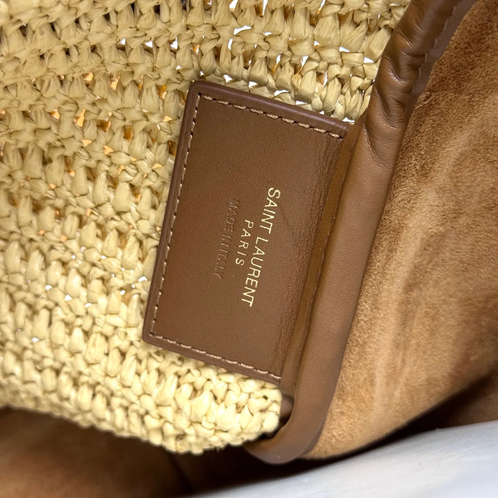 Raffia Straw 8.7 in Hobo Bag 823812