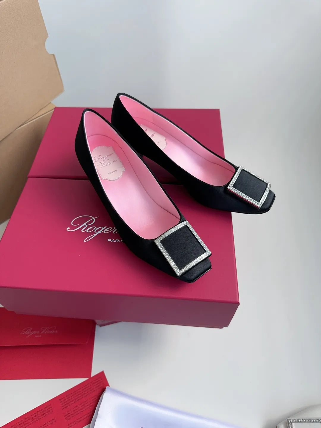 Rhinestone Buckle 1.8 in Heels 255473