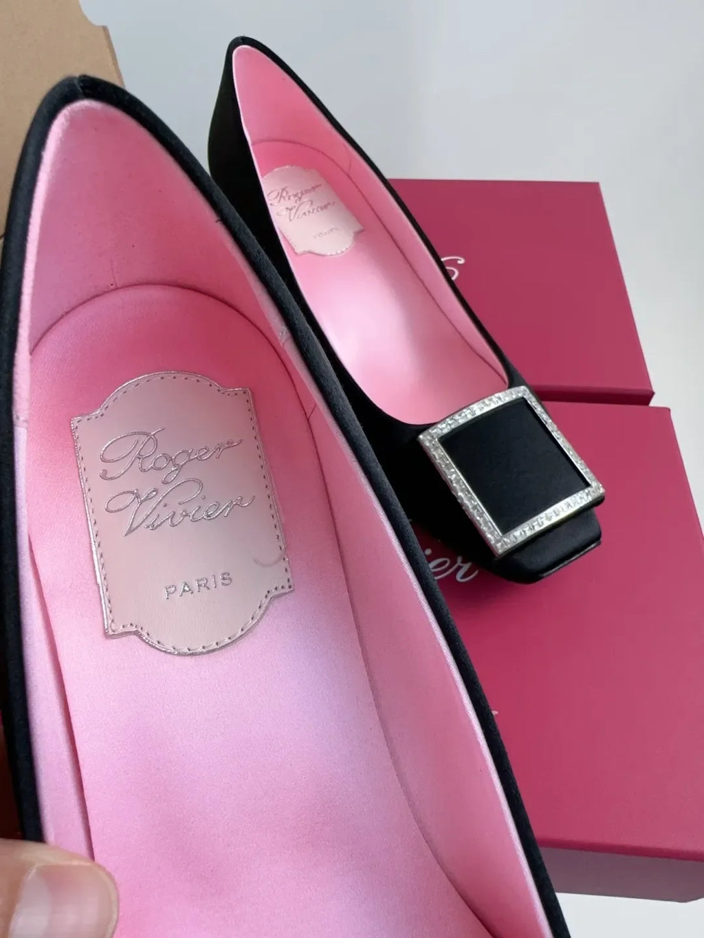 Rhinestone Buckle 1.8 in Heels 255473