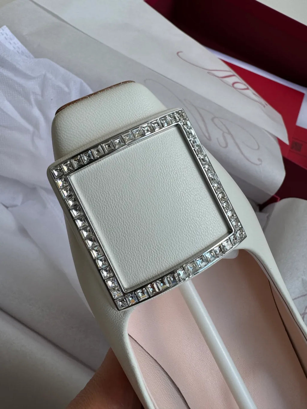 Rhinestone Buckle 1.8 in Heels 255474