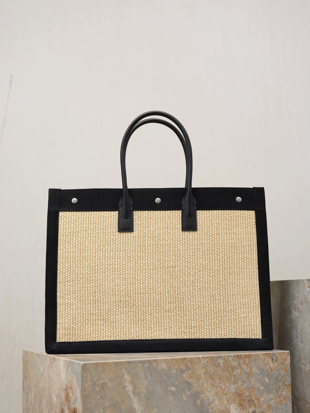 Rive Gauche Woven 18.9 in Tote Bag 509415