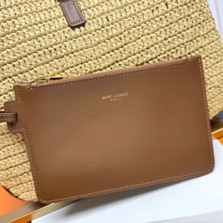 ROSE 11.8 in Woven Raffia Hobo Bag 753837