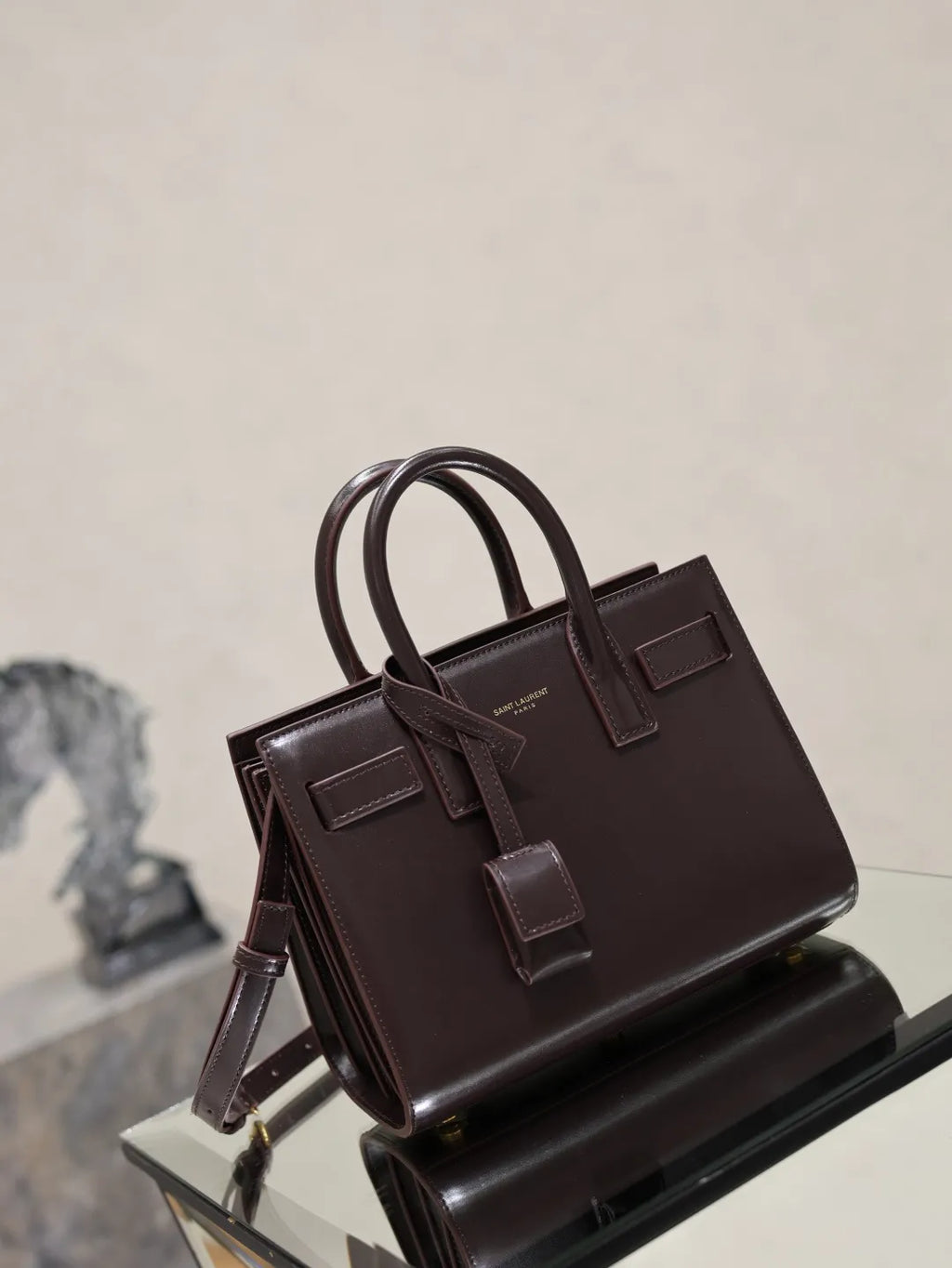 Sac de Jour 8.7 in Cowhide Accordion Bag 717440