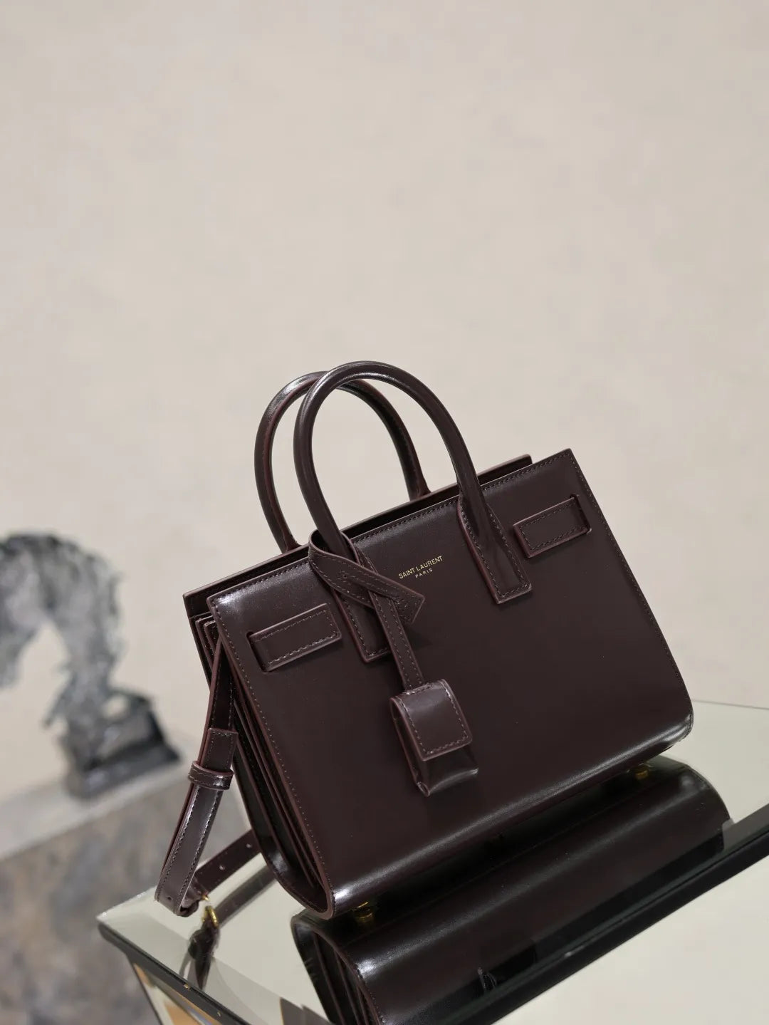 Sac de Jour 8.7 in Cowhide Accordion Bag 717440