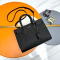 Sac De Jour Baby Grained Leather 10.2 in Tote Bag 392035.Zx
