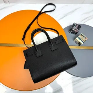 Sac De Jour Baby Grained Leather 10.2 in Tote Bag 392035.Zx