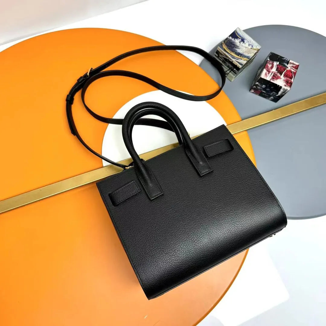 Sac De Jour Grained Leather 8.7 in Shoulder Bag 421863Zx