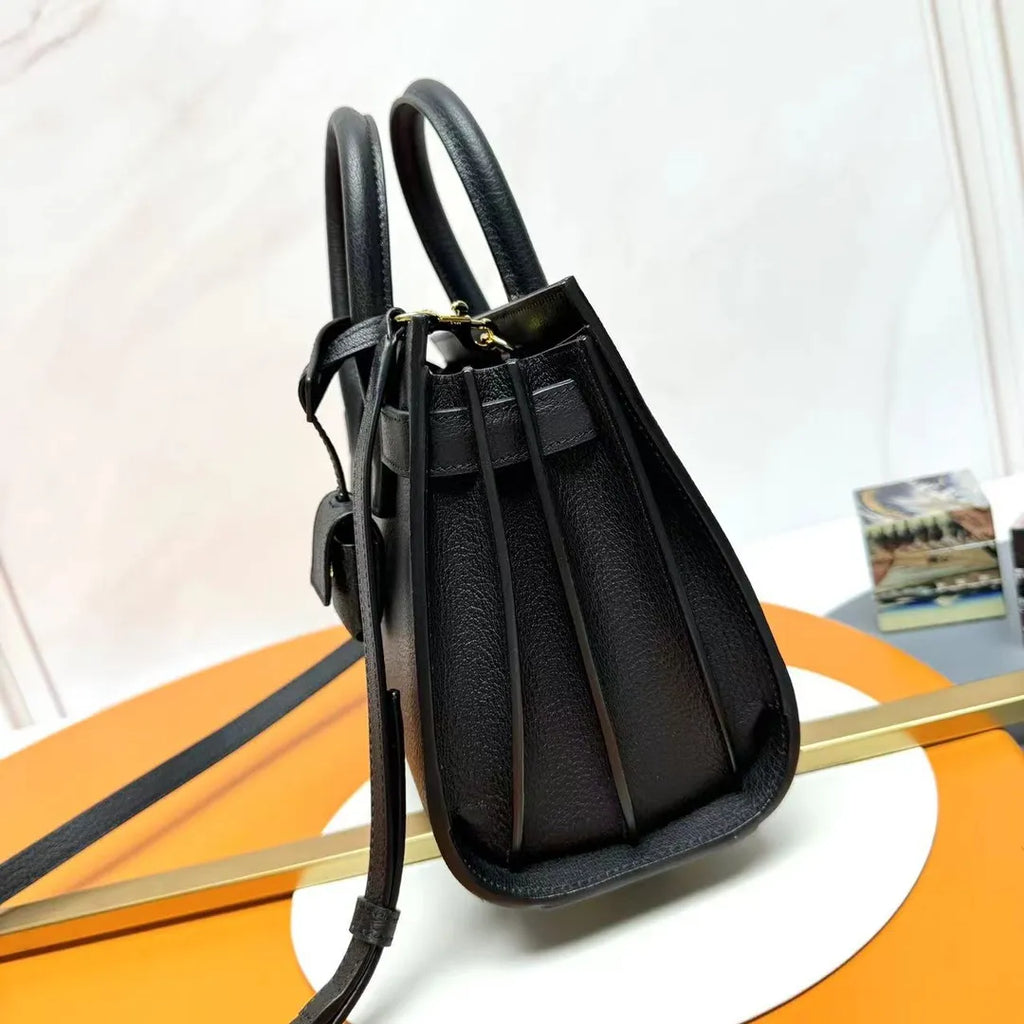 Sac De Jour Grained Leather 8.7 in Shoulder Bag 421863Zx