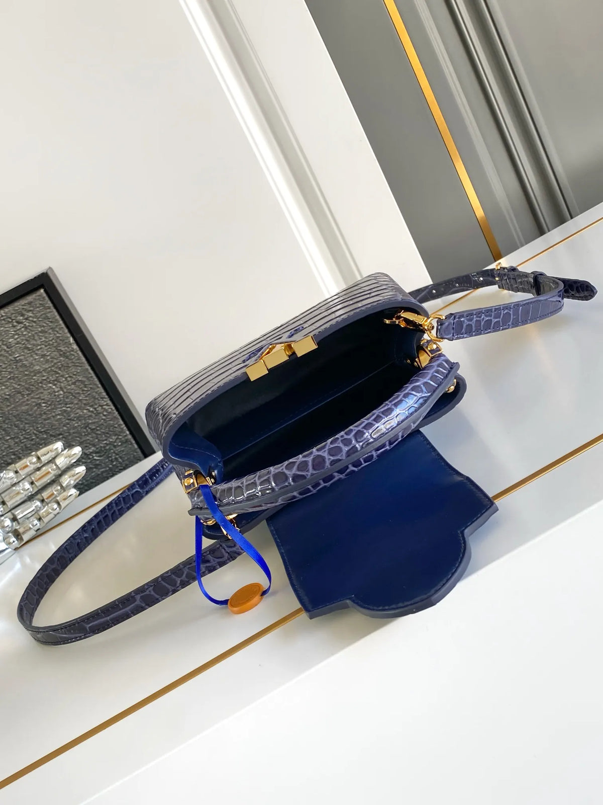 Sapphire Blue 8.3 in Handbag M93429