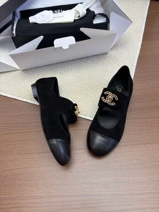 Sheepskin and Suede Shoes 255434