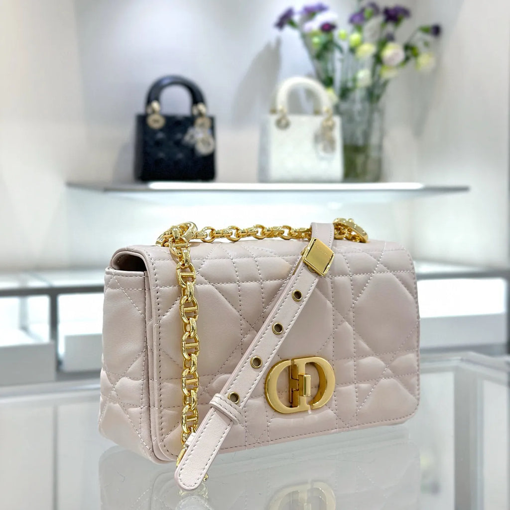 Small Chris 20 Cannage Chain Shoulder Bag